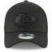 Men's Kansas City Chiefs New Era Black Perf Tonal 39THIRTY Flex Hat 2955391